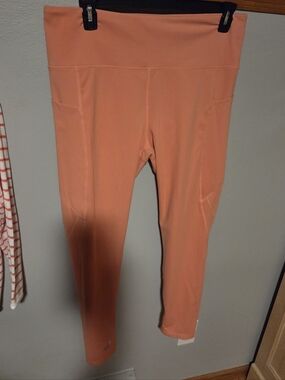 Nano Coral High-Waist Active Leggings